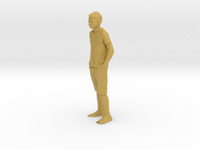 Printle C Kid 021 - 1/87 - wob in Tan Fine Detail Plastic