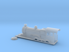 HO/OO GER D56 "Molly" Locomotive Shell in Clear Ultra Fine Detail Plastic