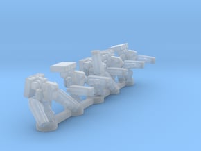 UWN Support Troopers in Clear Ultra Fine Detail Plastic