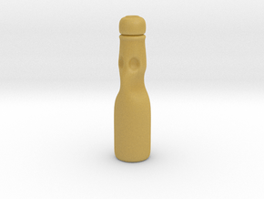 1/4 Ramune Soda Bottle MSD BJD mini in Tan Fine Detail Plastic