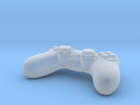 Ps4 Controller Tiny  in Clear Ultra Fine Detail Plastic