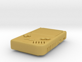 Mini Gameboy: MSD 1/4 scale in Tan Fine Detail Plastic