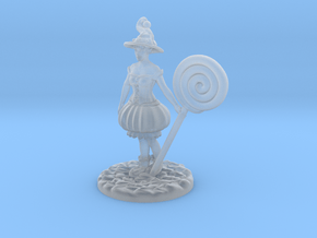 Sweets Witch Hag TTRPG Creature Mini in Clear Ultra Fine Detail Plastic
