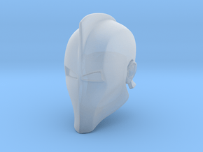 FB01-Head-03 v2.0  7inch in Clear Ultra Fine Detail Plastic