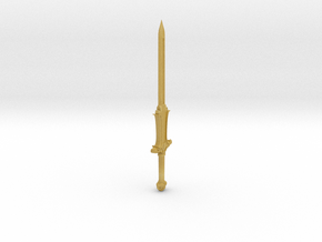 ACC-04-Sword 7inch MOTU v2.4 - Atlantean Sword in Tan Fine Detail Plastic