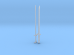 ACC-09-Swords 7inch MOTU v2.3 in Clear Ultra Fine Detail Plastic