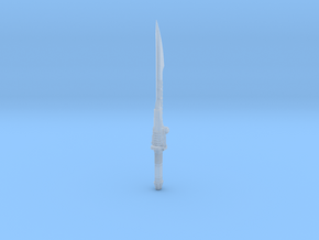ACC-21-Sword 6-7inch in Clear Ultra Fine Detail Plastic