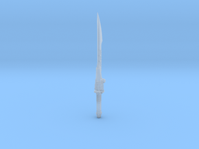 ACC-21-Sword 7inch MOTU in Clear Ultra Fine Detail Plastic