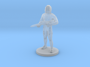 Enviormental Space Suit in Clear Ultra Fine Detail Plastic