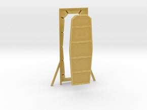 Maintenance Room Door for DeAgo Falcon in Tan Fine Detail Plastic