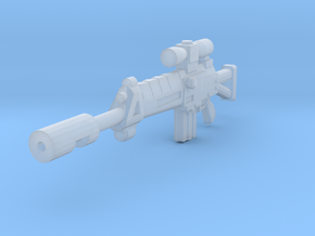 Assault Rifle Sharpshooter in Clear Ultra Fine Detail Plastic