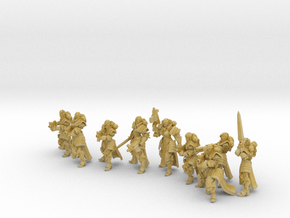 32mm Gothic war Sisters in Tan Fine Detail Plastic