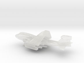 Northrop Grumman EA-6B (folded wings) in Clear Ultra Fine Detail Plastic: 6mm