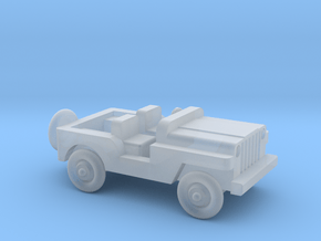 1/144 Scale MB Jeep  in Clear Ultra Fine Detail Plastic