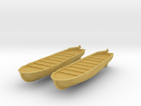 1/144 Scale USN Life Boats in Tan Fine Detail Plastic