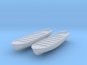 1/144 Scale USN Life Boats in Clear Ultra Fine Detail Plastic