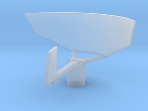 1/96 Scale SPS-12 Radar in Clear Ultra Fine Detail Plastic