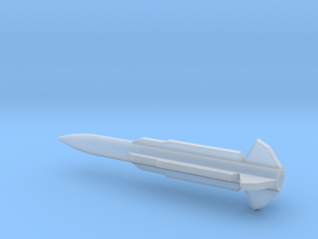 1/72 Scale SM 1 MR Missile in Clear Ultra Fine Detail Plastic