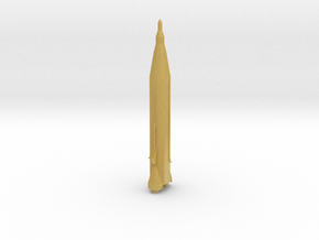 1/144 Scale Atlas E Missile in Tan Fine Detail Plastic