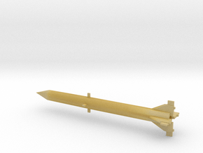 1/110 Scale Redstone Missile in Tan Fine Detail Plastic