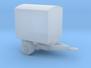 1/110 Scale M-479 Battery Service Trailer in Clear Ultra Fine Detail Plastic