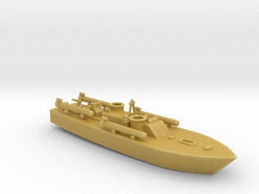 1/285 Scale Elco 80 Ft PT Boat in Tan Fine Detail Plastic
