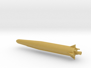 1/200 Scale Thor Missile (Hollow) in Tan Fine Detail Plastic
