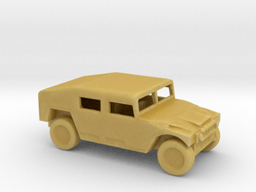 1/200 Scale M1025 Humvee Command in Tan Fine Detail Plastic