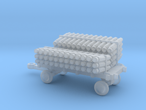 1/144 Scale  Scale SonoBouy Cart Loaded in Clear Ultra Fine Detail Plastic