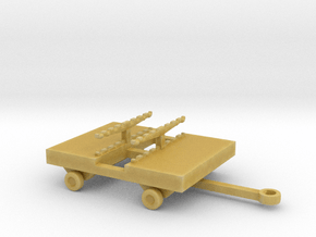 1/144 Scale Bomb Cart 1 in Tan Fine Detail Plastic