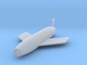 1/200 Scale SSM-N-8A Regulus I Missile in Clear Ultra Fine Detail Plastic