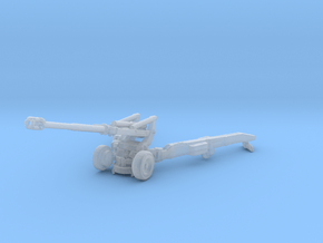 1/144 Scale M198 155mm Howitzer in Clear Ultra Fine Detail Plastic
