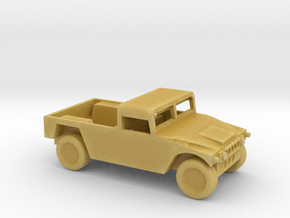 1/100 Scale Humvee Soft Top in Tan Fine Detail Plastic