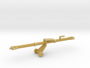 1/144 Scale Aircraft Tow Bar in Tan Fine Detail Plastic