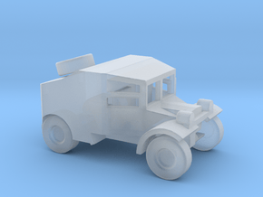 1/100 Scale Morris Armored Car in Clear Ultra Fine Detail Plastic
