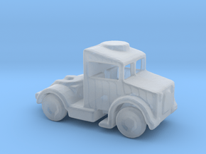 1/200 Scale Bedford Tractor in Clear Ultra Fine Detail Plastic