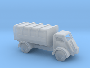 1/200 Scale Bedford QL Truck Covered in Clear Ultra Fine Detail Plastic