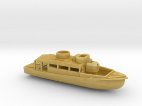 1/285 Scale Patrol Boat in Tan Fine Detail Plastic