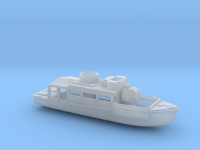 1/285 Scale Patrol Boat in Clear Ultra Fine Detail Plastic