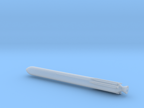 1/400 Delta IV M 5.4 Rocket in Clear Ultra Fine Detail Plastic