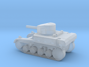 1/200 Scale Stuart M3A1 Light Tank in Clear Ultra Fine Detail Plastic