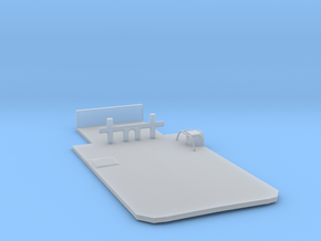 Main Deck Inlay 1/200 V56 for Harbor Tug  in Clear Ultra Fine Detail Plastic