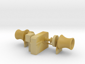 Anchor Winch 1/75 fits Harbor Tug in Tan Fine Detail Plastic