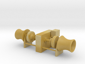 Anchor Winch 1/144 fits Harbor Tug in Tan Fine Detail Plastic