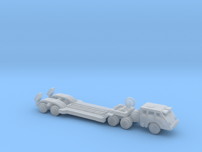 1/200 Scale Dragon Wagon Set in Clear Ultra Fine Detail Plastic