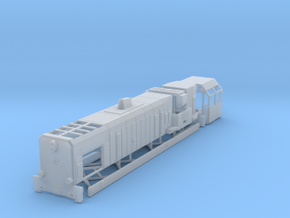 N NS 2900 diesellocomotief - Staatsmijnen in Clear Ultra Fine Detail Plastic