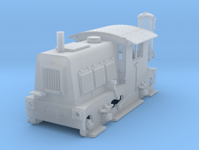 N SIK NS 200-300 locomotor met houtgasgenerator in Clear Ultra Fine Detail Plastic