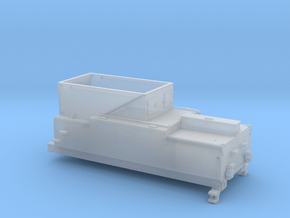 N Tender NS stoomlocomotief 4000/4700 in Clear Ultra Fine Detail Plastic