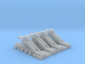 N stootjuk Ede-Wageningen NS (2 stuks) in Clear Ultra Fine Detail Plastic