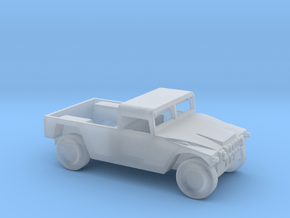1/160 Scale Humvee Soft Top in Clear Ultra Fine Detail Plastic